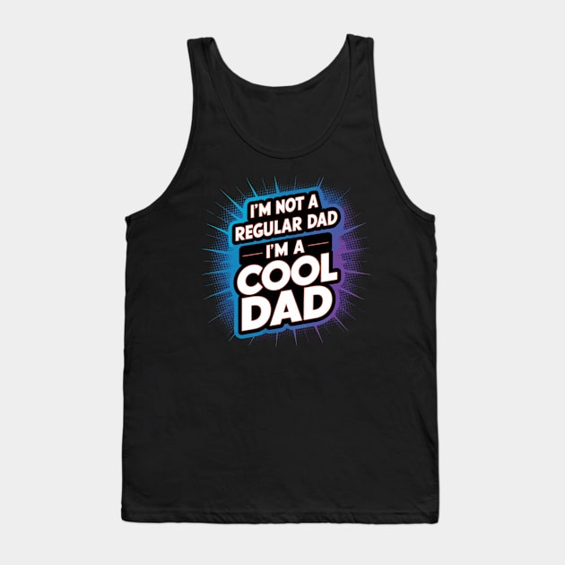 Cool Dad Saying Father's Day Best Dad Tank Top by Macphisto Shirts